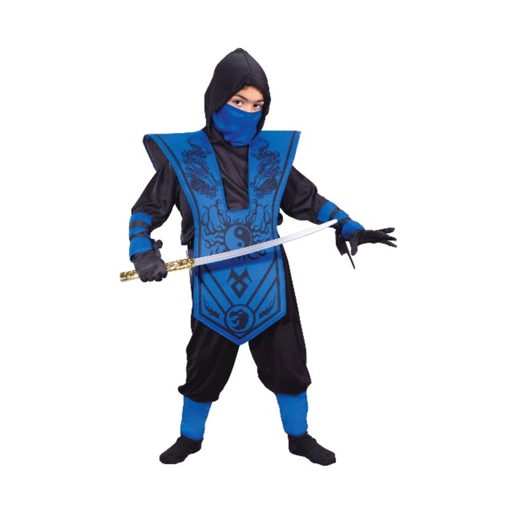 NEW Boys Complete Ninja Costume - Picture 2 of 2
